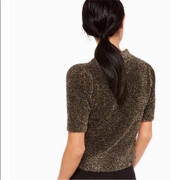 Kate Spade Metallic Texture Sweater - Picture 2 of 7